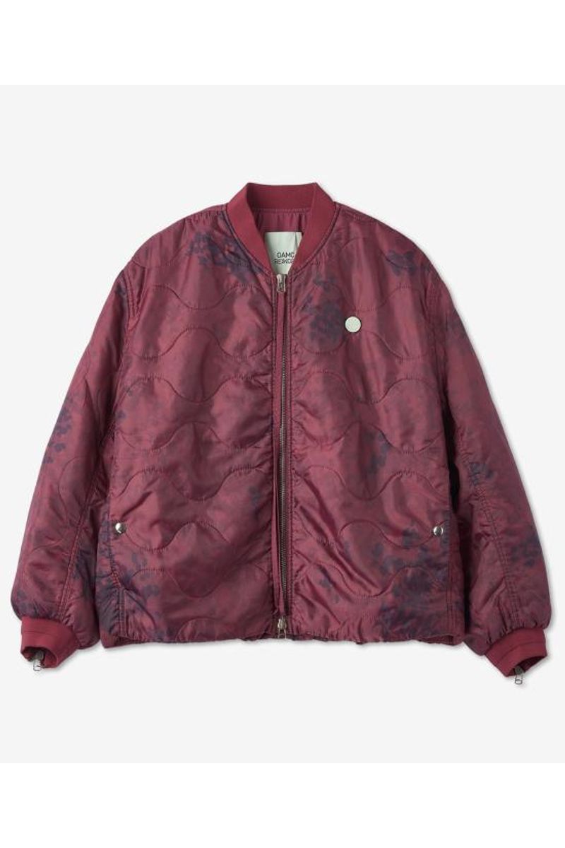 AJOBYAJO(아조바이아조) Fourfold Nylon Mixed Bomber Jacket AJOBYAJO(아조바이아조) Fourfold Nylon Mixed Bomber Jacket