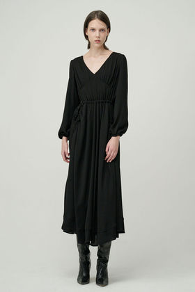 02ARMOIRE(세컨드 아르무아) Harper Dress _ Black | S.I.VILLAGE (에스아이빌리지)