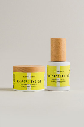 OPPIDUM(오피덤) 라 세브 데 자브르 페이셜 나이트케어 밤 50ml + 페이셜 데이케어 오일 50ml 세트 | S.I.VILLAGE (에스아이빌리지)