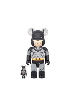 KINKIROBOT(킨키로봇) 400%+100% BEARBRICK BATMAN（BATMAN HUSH BLACK Ver.）(2409014) | S.I.VILLAGE (에스아이빌리지)