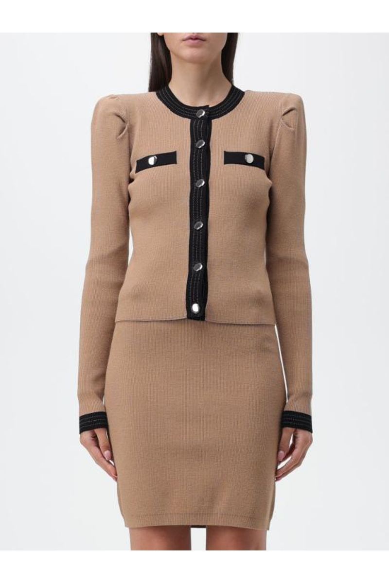 LIU JO(리우조) 23FW 리우조 가디건 CF3015MS99E C3299 Camel