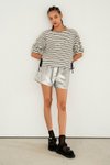 VENTE(방떼) Oversized stripe terry t-shirt | S.I.VILLAGE (에스아이빌리지)
