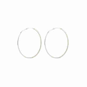 MZUU(엠주) SEASONS Large Hoop Earrings | S.I.VILLAGE (에스아이빌리지)