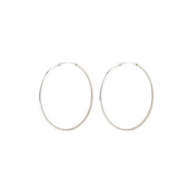 MZUU(엠주) SEASONS Large Hoop Earrings | S.I.VILLAGE (에스아이빌리지)