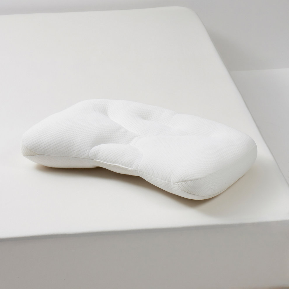 와이드핏 분할 지지 베개_60x38cm