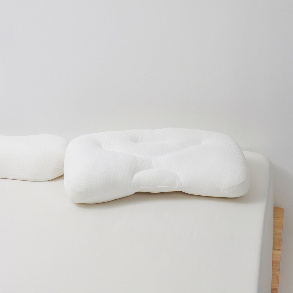 와이드핏 분할 지지 베개_60x38cm