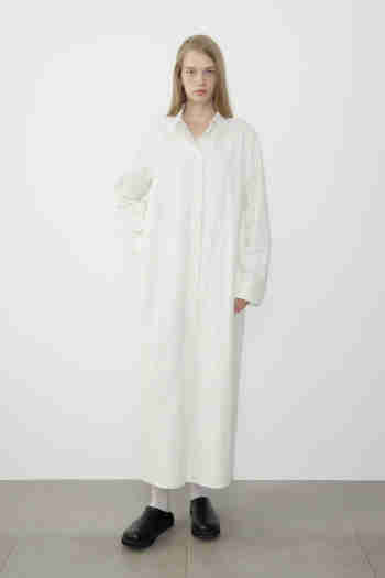 LEHA(레하) DAPHNE COTTON MAXI DRESS (IVORY) | S.I.VILLAGE (에스아이빌리지)