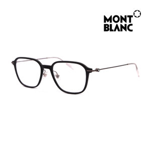 MONTBLANC EYEWEAR(몽블랑) 몽블랑 MB0207O 001 공식수입 블루라이트 차단렌즈 스퀘어 뿔테 경량성 명품 안경테 | S.I.VILLAGE (에스아이빌리지)