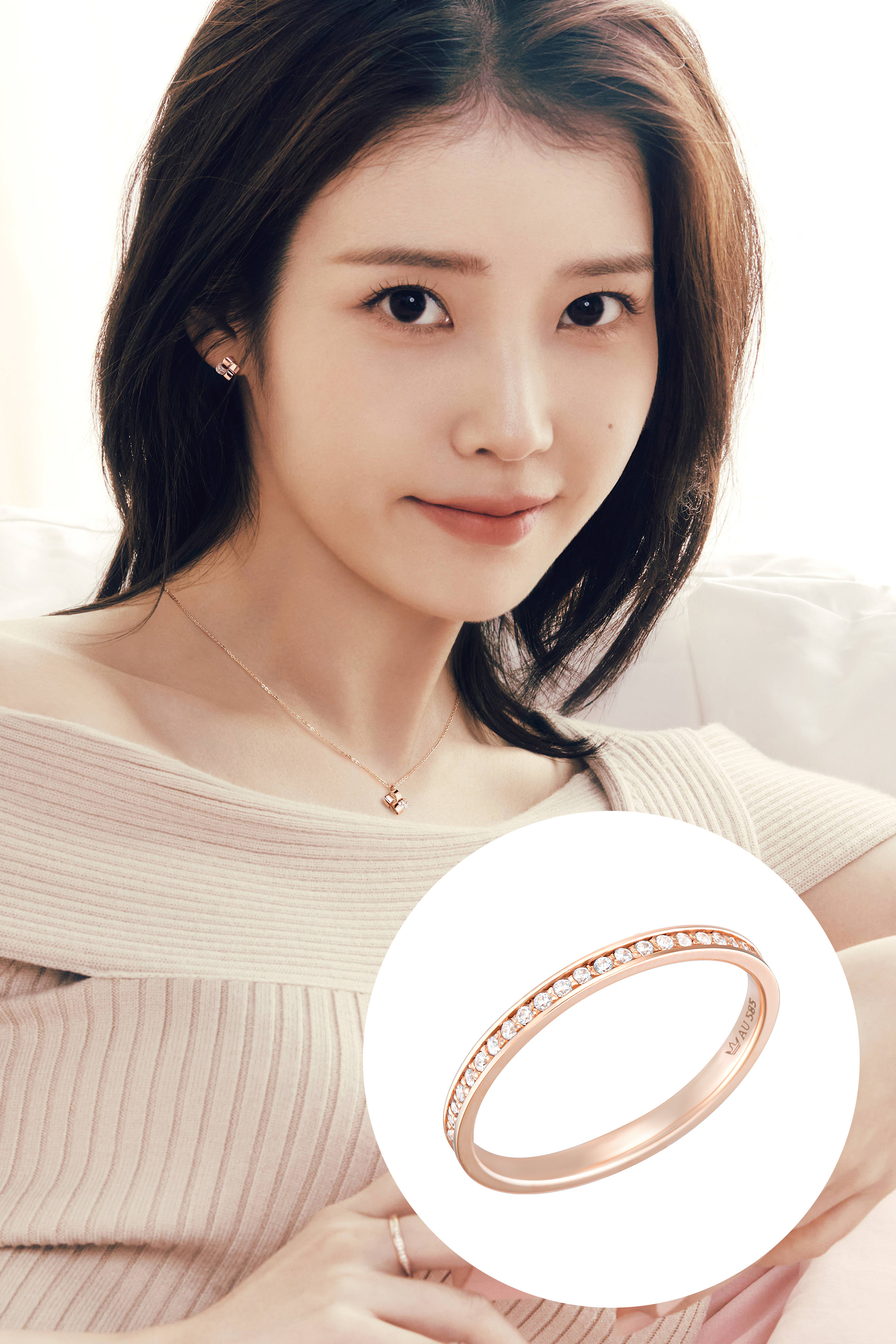 Tirr Lirr(티르리르) 14K 핑크골드 쇼러브 올 0.01ct 다이아 Tirr Lirr(티르리르) 14K 핑크골드 쇼러브 올 0.01ct 다이아