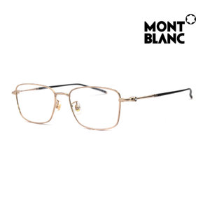 MONTBLANC EYEWEAR(몽블랑) 몽블랑 MB0140OK 002 공식수입 블루라이트 차단렌즈 스퀘어 메탈 명품 안경테 | S.I.VILLAGE (에스아이빌리지)