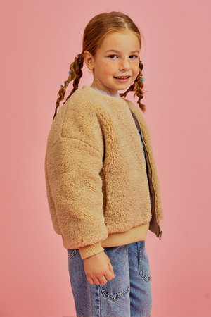 MOLLIOLLI(몰리올리) 몰리올리 LALA kids Blouson jacket [beige] | S.I.VILLAGE (에스아이빌리지)