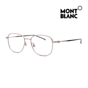 MONTBLANC EYEWEAR(몽블랑) 몽블랑 MB0139OK 001 공식수입 블루라이트 차단렌즈 스퀘어 오버사이즈 메탈 명품 안경테 | S.I.VILLAGE (에스아이빌리지)