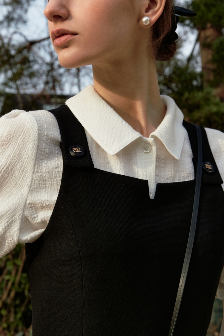 ワンピース depound dp button sleeveless mini dress BMY286 depound dp button sleeveless mini dress BMY286 (depound