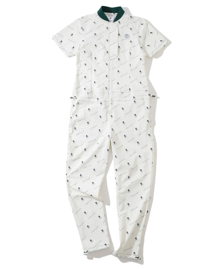 [ONLINE EXCLUSIVE] W GN DIAGNAL LOGO JUMPSUIT LP3IH25F