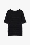 DRIES VAN NOTEN(드리스반노튼) 여성 엠보싱 우븐 패턴 티셔츠 | S.I.VILLAGE (에스아이빌리지)