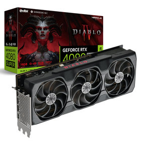 NINTENDO(닌텐도) 이엠텍 지포스 RTX 4080 SUPER MIRACLE 디아블로IV D6X 16GB (디아블로 그래픽카드 지지대 증정) | S.I.VILLAGE (에스아이빌리지)