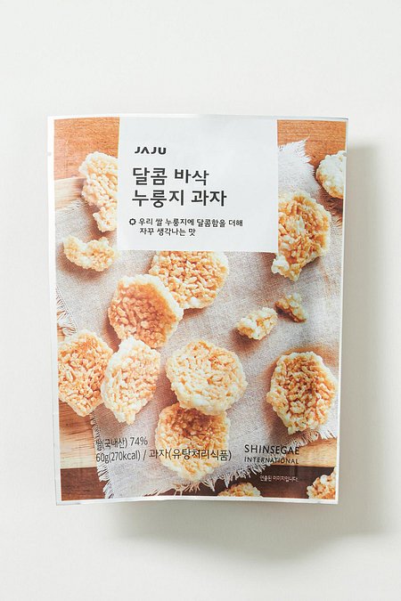 JAJU(자주) 달콤 바삭 누룽지 과자 | S.I.VILLAGE (에스아이빌리지)