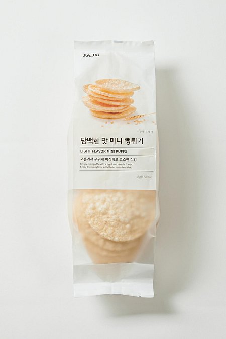 JAJU(자주) 담백한 맛 미니 뻥튀기 | S.I.VILLAGE (에스아이빌리지)