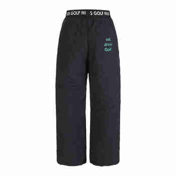 MILES AND MILES AND MILES(마일즈 앤 마일즈 앤 마일즈) windbreak quilting pants_black (겨울패딩 방풍팬츠) | S.I.VILLAGE (에스아이빌리지)