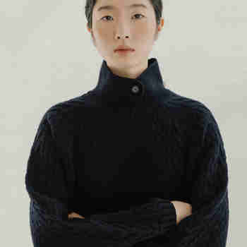 REPLAIN(리플레인) CASHMERE10 OVERSIZE SWEATER_DARK NAVY | S.I.VILLAGE (에스아이빌리지)