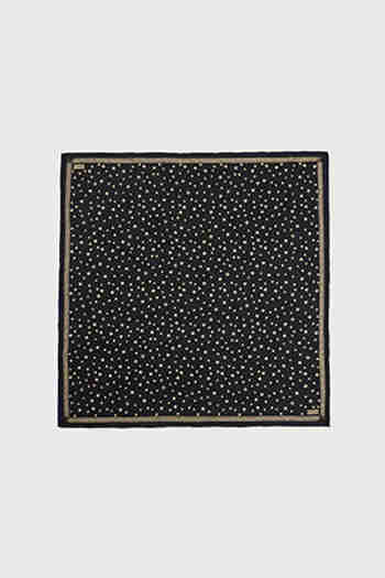 EENK(잉크) ZUE Silk Scarf - Black | S.I.VILLAGE (에스아이빌리지)