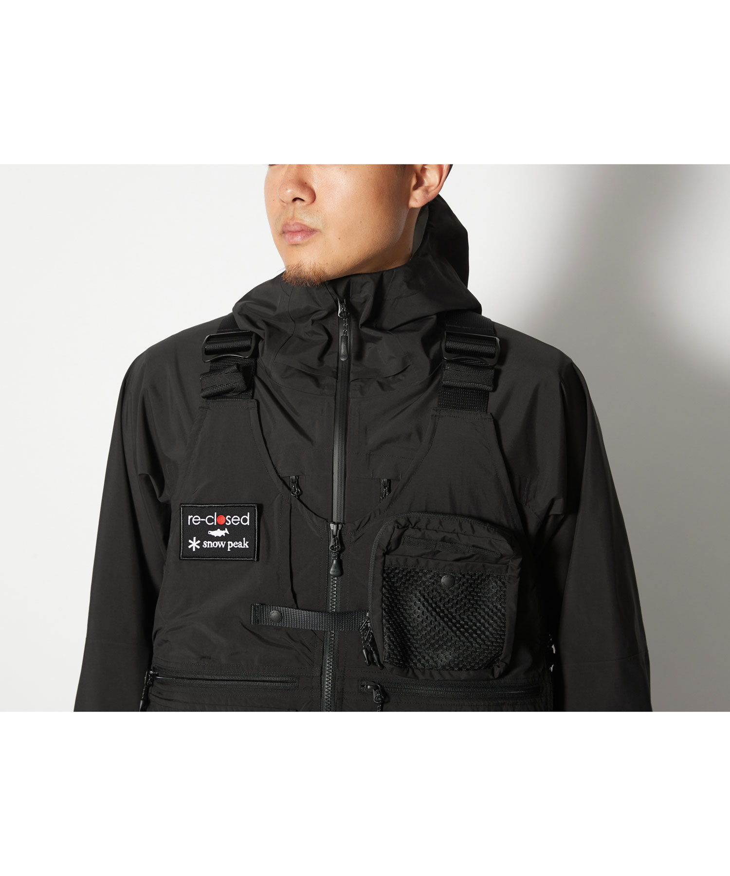 SNOW PEAK(스노우 피크) Toned Trout Camp Vest Black TT2410-VT02BK | S.I.VILLAGE  (에스아이빌리지)