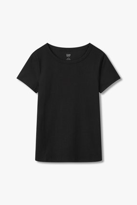 GAP Adults(갭) [여성] 숏 슬리브 리브드 티셔츠 | S.I.VILLAGE (에스아이빌리지)