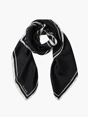 KUME(쿠메) KUME Classic Silk Scarf,  Black | S.I.VILLAGE (에스아이빌리지)