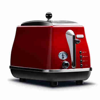 DeLonghi(드롱기) 아이코나 클래식 토스터기 CTO2003.R (레드) | S.I.VILLAGE (에스아이빌리지)