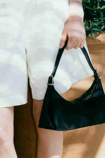 FOLNUA(폴뉴아) MINI BATEAU BAG [BLACK - NYLON] | S.I.VILLAGE (에스아이빌리지)