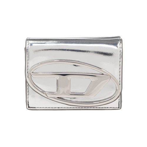 DIESEL(디젤) [DIESEL] 24FW 1DR 로고 반지갑 실버 X09887 PS202... [DIESEL][DIESEL] 24FW 1DR 로고 반지갑 실버 X09887 PS202 H0535 - 