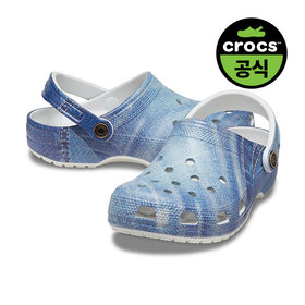 CROCS(크록스) 공용 CLASSIC DENIM CLOG MOON (24SUCL210402) | S.I.VILLAGE (에스아이빌리지)