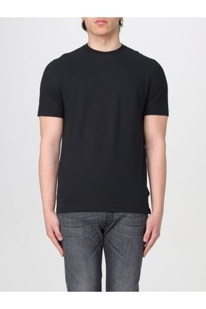 ZANONE(자노네) 24SS 자노네 반팔 티셔츠 812597ZG380 Z0015 Black | S.I.VILLAGE (에스아이빌리지)