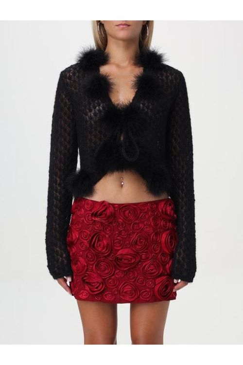 BLUMARINE(블루마린) 24FW 블루마린 가디건 4M069A N0990 Black... VILLAGE (에스아이빌리지) [BLUMARINE]24FW 블루마린 가디건... 