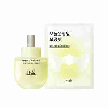 HANYUL(한율) 한율 보들은행잎 모공핏 세럼 40ml + 모공핏 마스크 1매 | S.I.VILLAGE (에스아이빌리지)