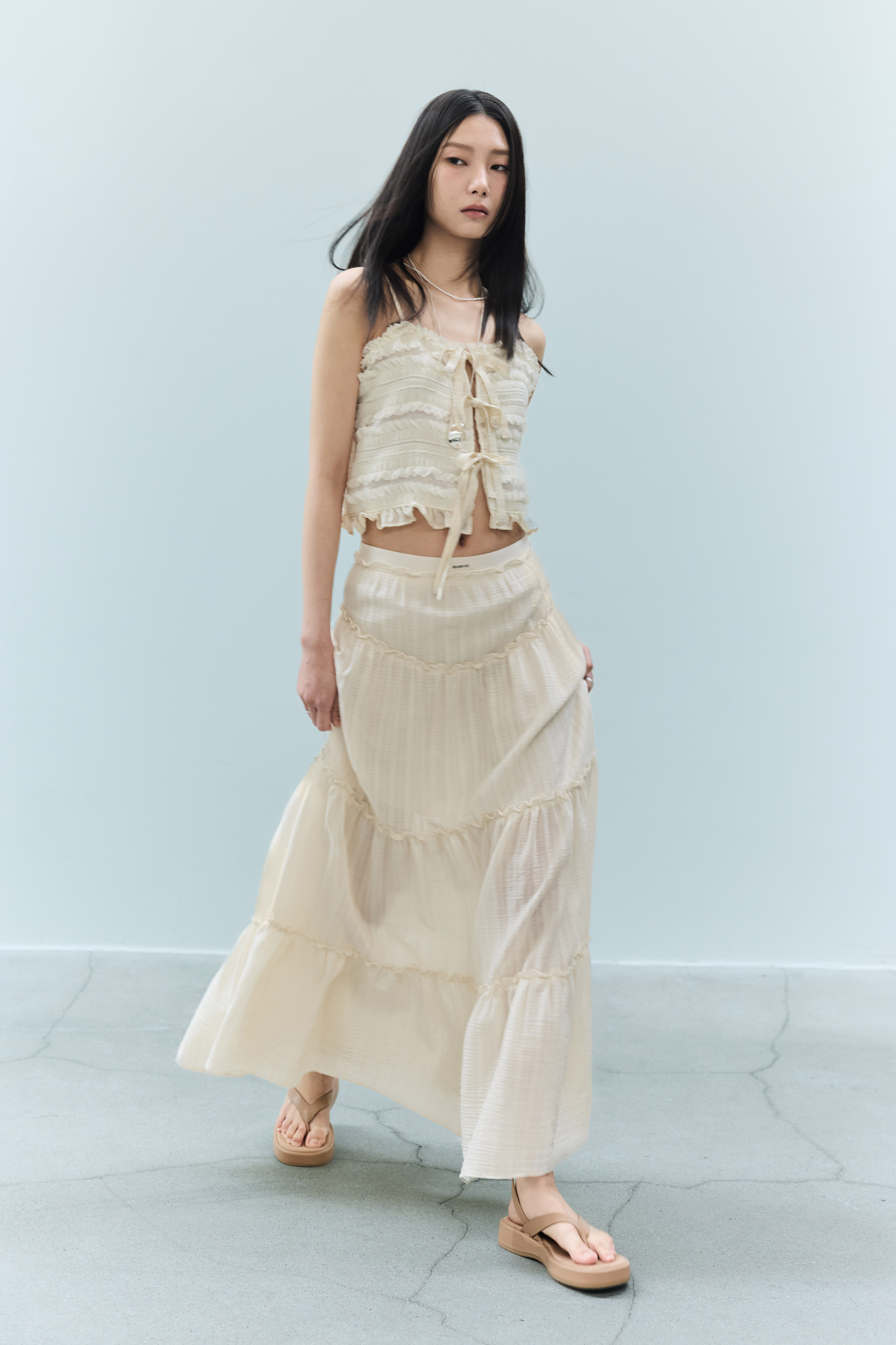 スカート MARCO RAMBALDI SKIRT (SK168SAN 010) Collection 2025 ✜ Clothing women - divincenzoboutique.com