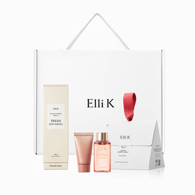 ELLI K(엘리케이) 엘리케이 선물세트B (타임 리버스 클렌징 키트 + 프레시 바디에센스 300ml) | S.I.VILLAGE (에스아이빌리지)