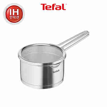 TEFAL(테팔) 테팔 인덕션 스테인리스 스틸 노르디카 편수냄비 16cm | S.I.VILLAGE (에스아이빌리지)