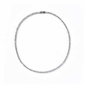 TANI by MINETANI(타니바이미네타니) Olivia Prong Round Necklace ( 3mm, 2.5mm ) | S.I.VILLAGE (에스아이빌리지)