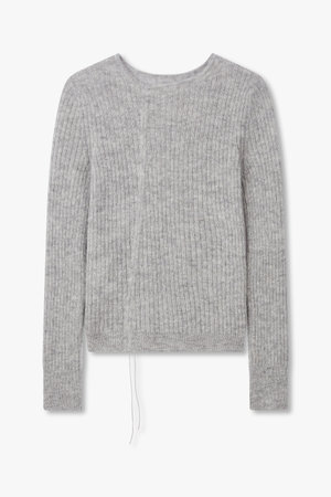 CECILIE BAHNSEN(세실리에 반센) USSI PULLOVER (소프트 그레이) | S.I.VILLAGE (에스아이빌리지)