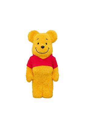 KINKIROBOT(킨키로봇) 400% BEARBRICK Winnie the Pooh COSTUME Ver.(PILE FABRIC）(2409017) | S.I.VILLAGE (에스아이빌리지)