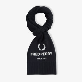 FRED PERRY(프레드페리) FLP 폴리 스카프 - 블랙 CFPU2438139-102 | S.I.VILLAGE (에스아이빌리지)