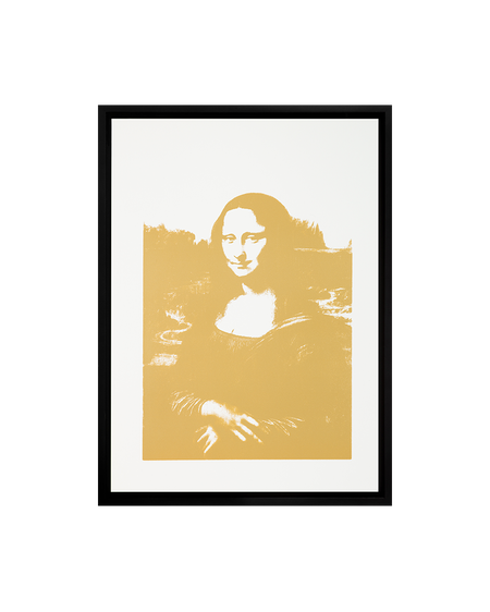 PRINT BAKERY(프린트베이커리) 앤디워홀(Andy Warhol), Mona Lisa #1 Gold on White | S.I.VILLAGE (에스아이빌리지)