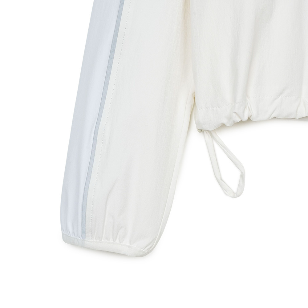 ジャケット Ganni Women's STR Shell Windbreaker Track Jacket F9434-135 GANNI(가니) 가니 여성 STR SHELL 바람막이 트랙자켓 F9434-135