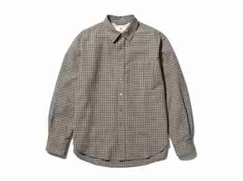 SNOW PEAK(스노우 피크) Niigata Made check Shirt Beige SH-24SU201BG | S.I.VILLAGE (에스아이빌리지)