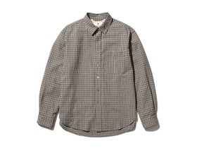 SNOW PEAK(스노우 피크) Niigata Made check Shirt Beige SH-24SU201BG | S.I.VILLAGE (에스아이빌리지)