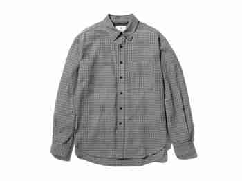 SNOW PEAK(스노우 피크) Niigata Made check Shirt Grey SH-24SU201GY | S.I.VILLAGE (에스아이빌리지)