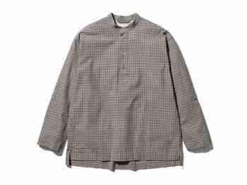 SNOW PEAK(스노우 피크) Niigata Made check Pullover Beige SH-24SU202BG | S.I.VILLAGE (에스아이빌리지)