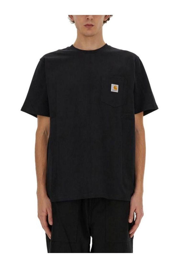 CARHARTT(칼하트) 24SS 칼하트 반팔 티셔츠 I030434 89 XX BLACK | S.I.VILLAGE (에스아이빌리지)