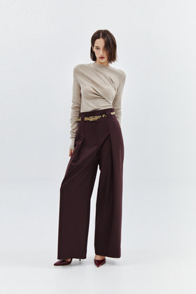 FAYEWOO(페이우) High Structure Pants [WINE] | S.I.VILLAGE (에스아이빌리지)